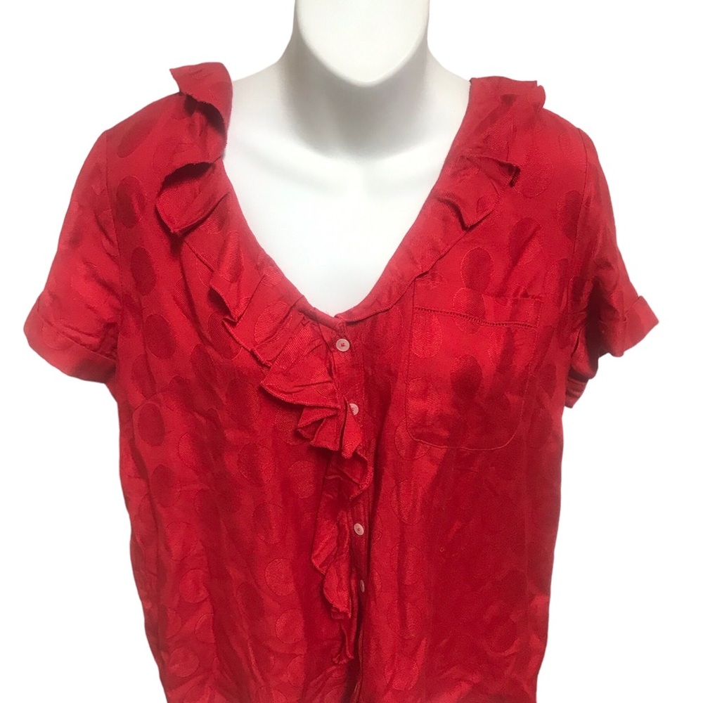 Anthropologie/Maeve Crop Top